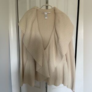 Diane Von Furstenberg wool cardigan size L